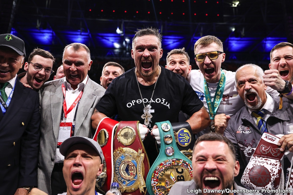 Image: Why Oleksandr Usyk Should Retire Now From Boxing 