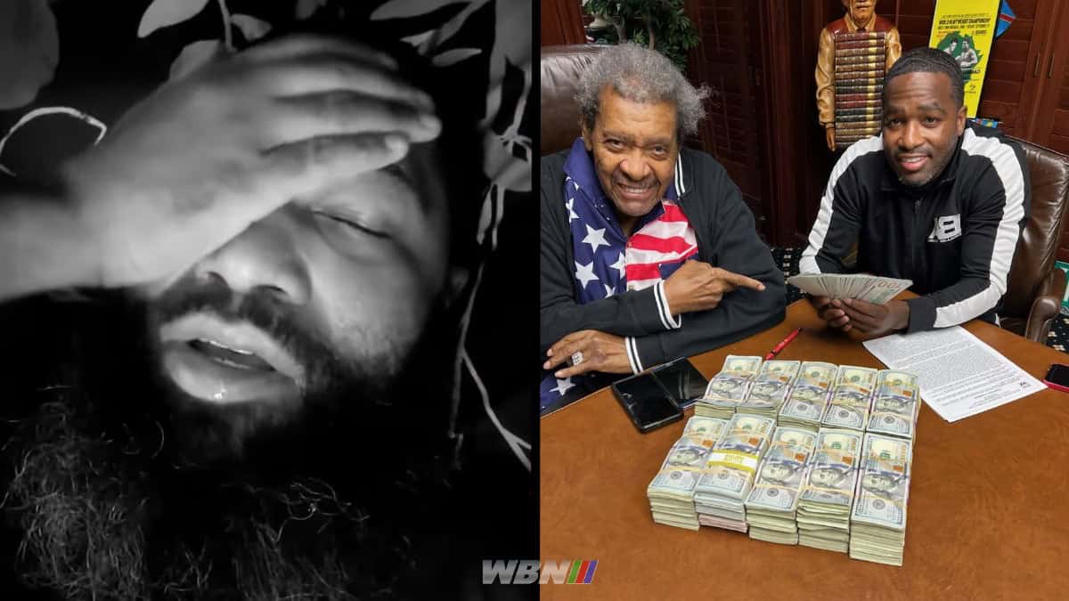 Adrien Broner broke and Don King