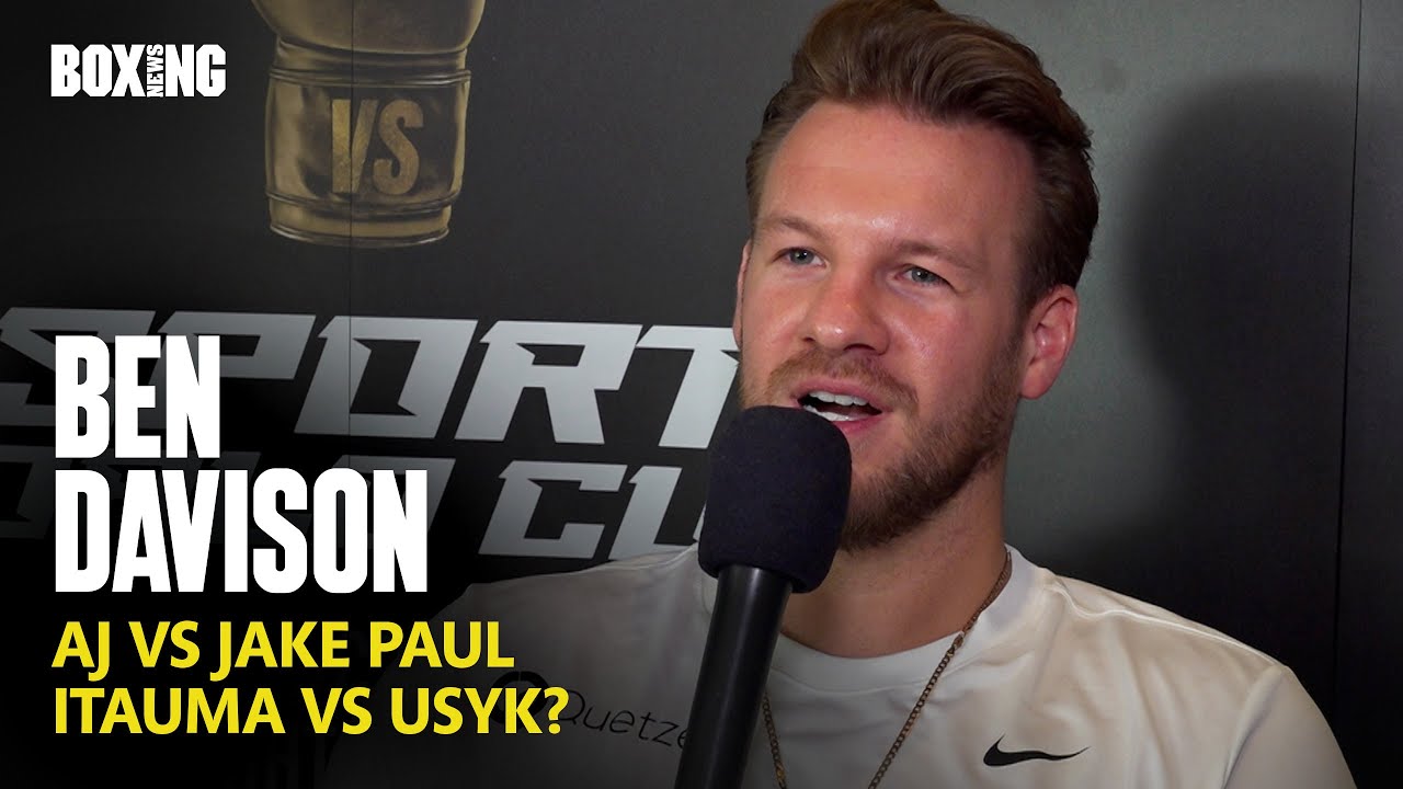 Anthony Joshua Trainer Ben Davison On Jake Paul Talks