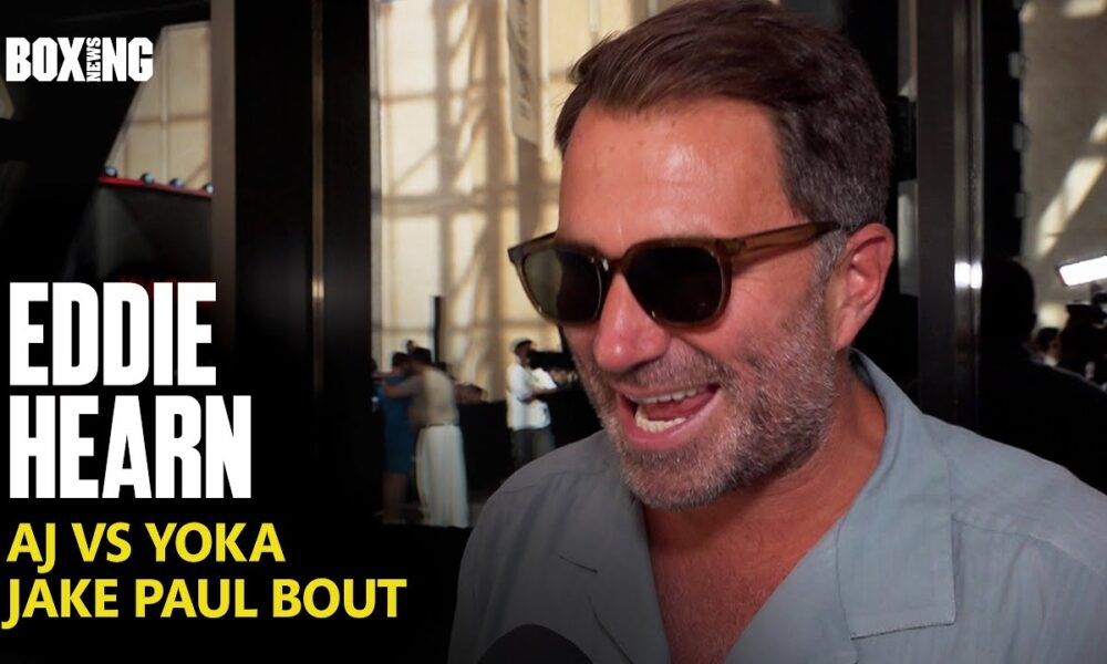 Anthony Joshua vs Tony Yoka Next? Eddie Hearn On Jake Paul Talks