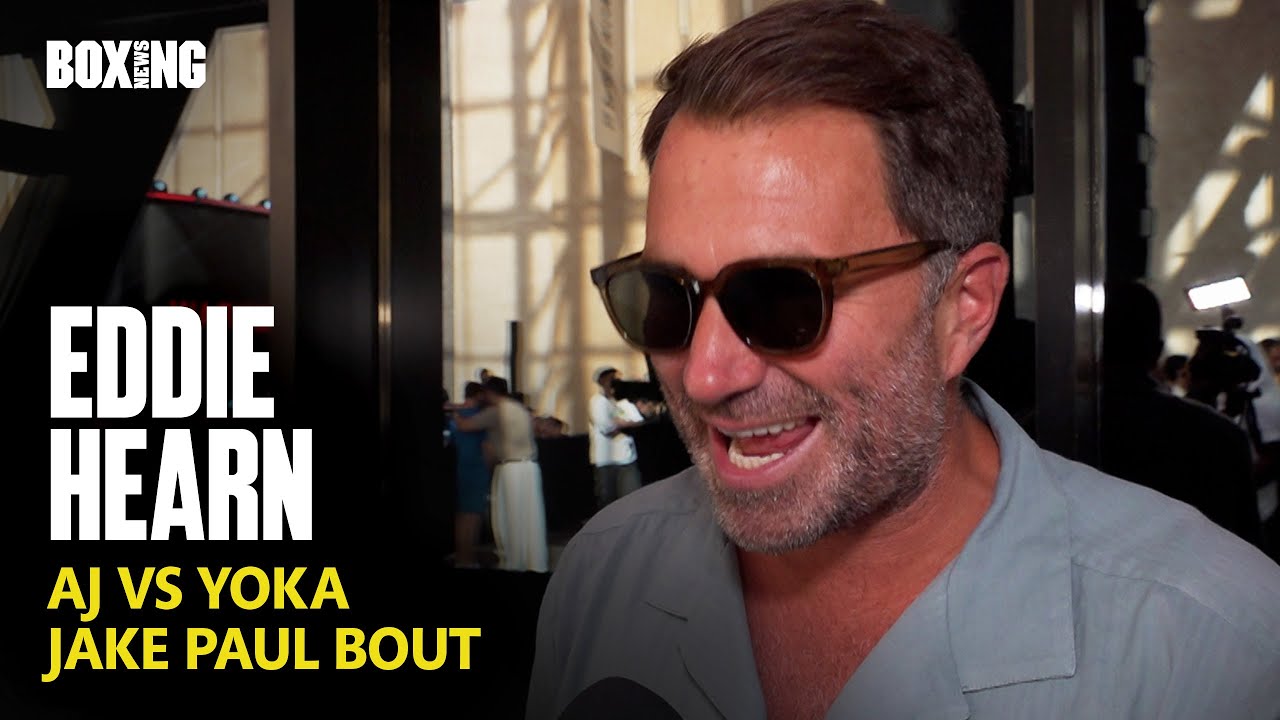 Anthony Joshua vs Tony Yoka Next? Eddie Hearn On Jake Paul Talks