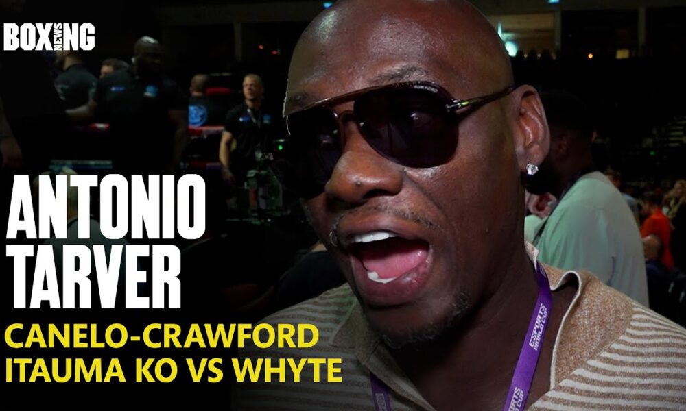 Antonio Tarver Makes Bold Canelo-Crawford prediction