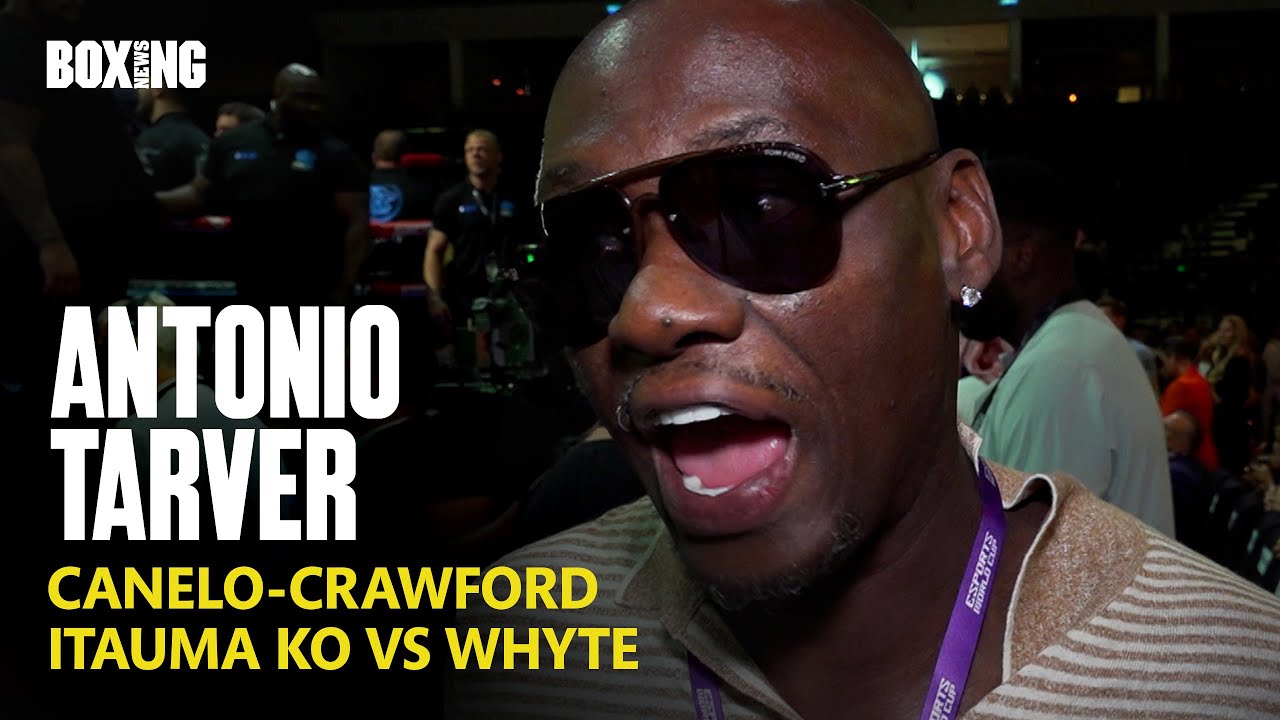 Antonio Tarver Makes Bold Canelo-Crawford prediction