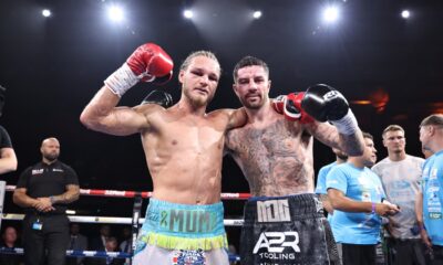 Image: Boxing Results: Jack Rafferty and Mark Chamberlain's Bloody Draw