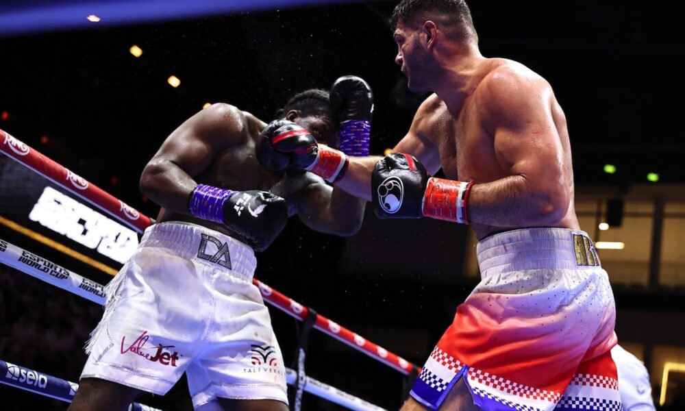 Image: Boxing Results: Hrgovic's Boxing Clinic - A Masterclass Against Overmatched Adeleye