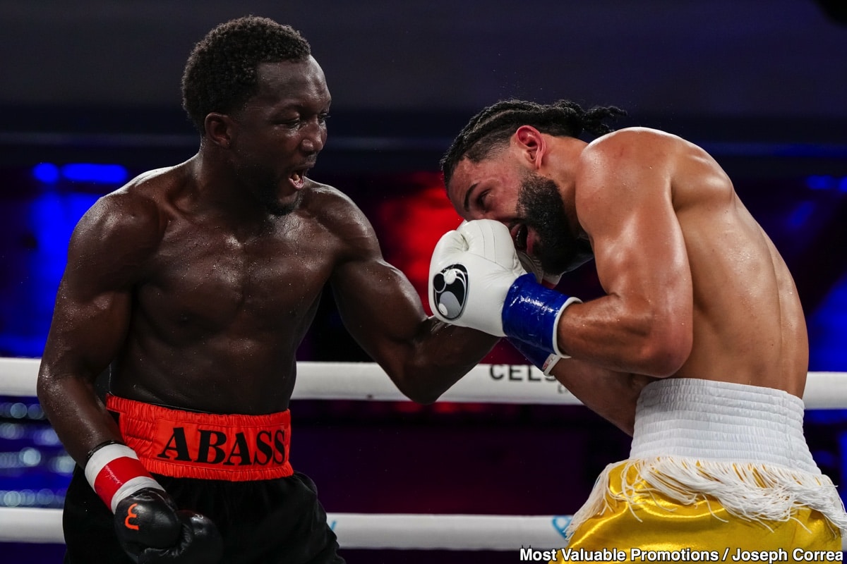 Image: Boxing Results: Yoenis Tellez Falls - Baraou's Twelfth-Round Barrage Secures WBA Interim Crown
