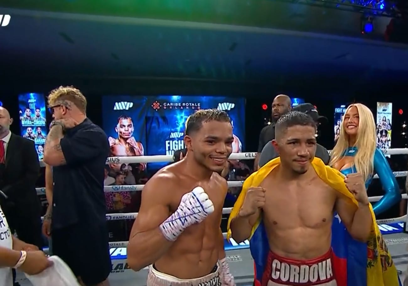 Image: Boxing Results: The Controversial Draw - Yankiel Rivera and Angelino Cordova's Messy Title Fight Ends in a Majority Decision