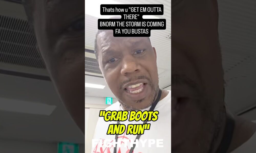 Brian Norman Sr DISSES Jaron Ennis IMMEDIATELY AFTER son KNOCKS Jin Sasaki OUT COLD