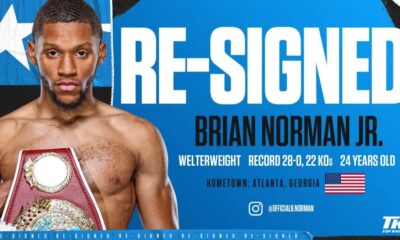 Brian Norman extends Top Rank deal