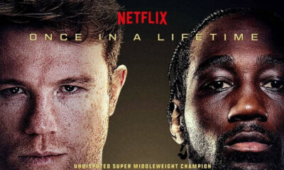 Canelo vs Crawford netflix poster