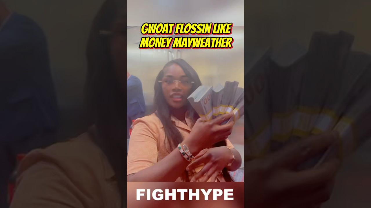 Claressa Shields FLOSSIN like Money Mayweather: “$90K ON MY WRIST & $ 60K IN MY HANDS”