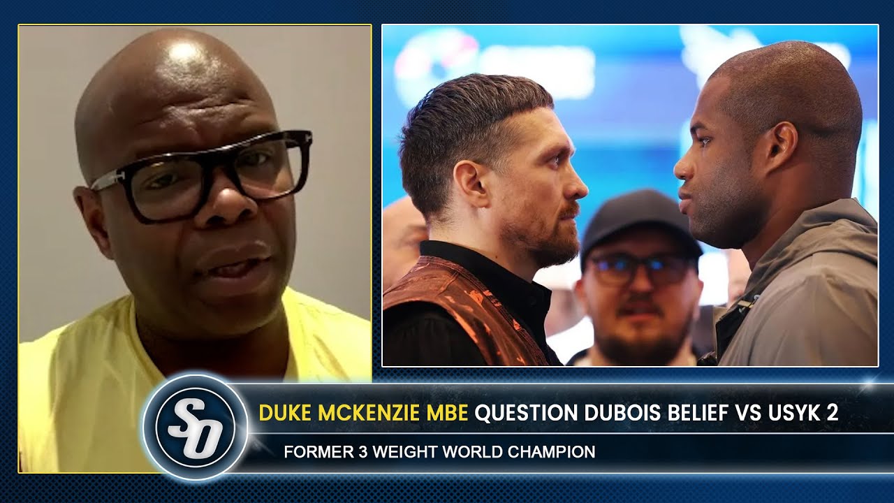 'DANIEL DUBOIS SHOWING RED FLAGS!' - Duke McKenzie MBE BACKS USYK repeat for UNDISPUTED