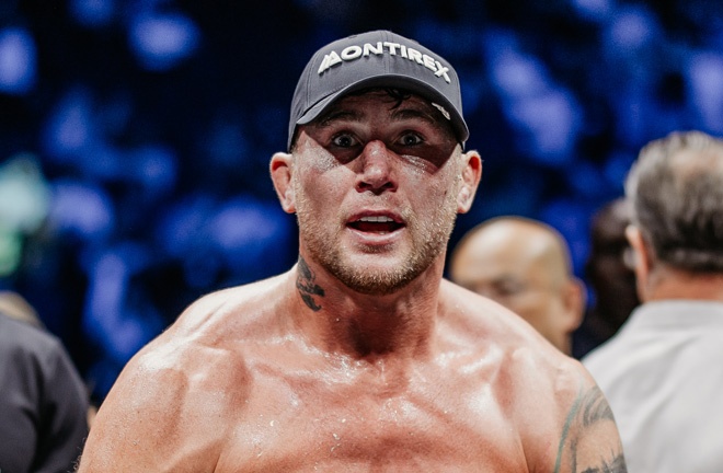 Ferguson stopped Papi Photo Credit: David Cavan/Misfits Boxing