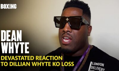 Dean Whyte Devastated Reaction To Dillian Whyte KO Loss