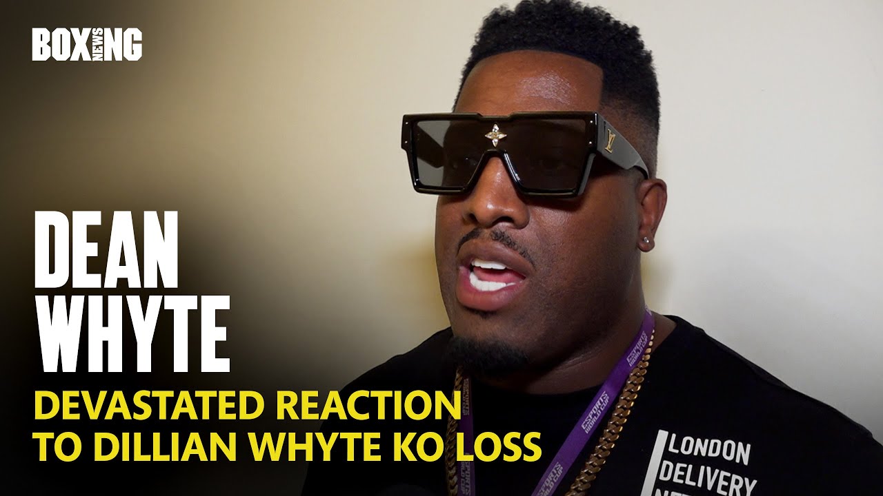 Dean Whyte Devastated Reaction To Dillian Whyte KO Loss