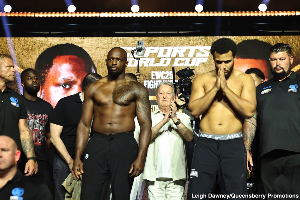 Image: Dillian Whyte's Weight Cut and the Wounded Animal Mindset for Moses Itauma Fight