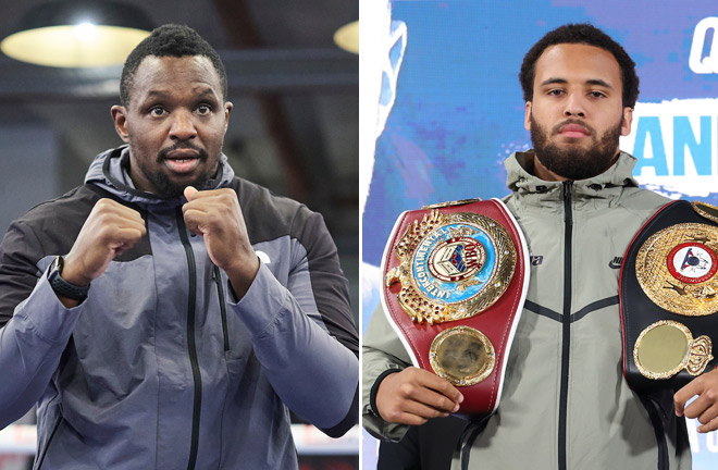 Whyte and Itauma are set to meet on August 16 in Riyadh Photo Credit: Mark Robinson Matchroom Boxing/Leigh Dawney/Queensberry