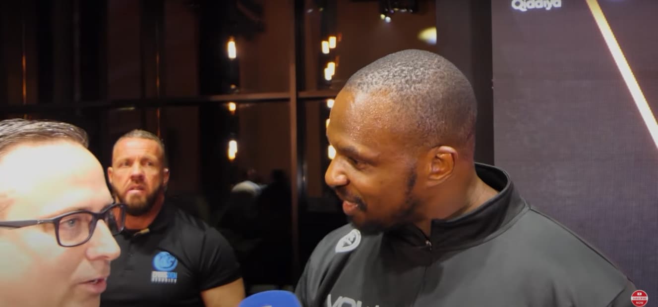 Image: Dillian Whyte's Emotional Grand Arrivals: The 'Baby Snatcher' Gaffe Sparks a Heated Response, But Whyte Remains Confident Against Moses Itauma