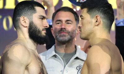 Bivol gained revenge over Beterbiev in their rematch in February Photo Credit: Mark Robinson Matchroom Boxing
