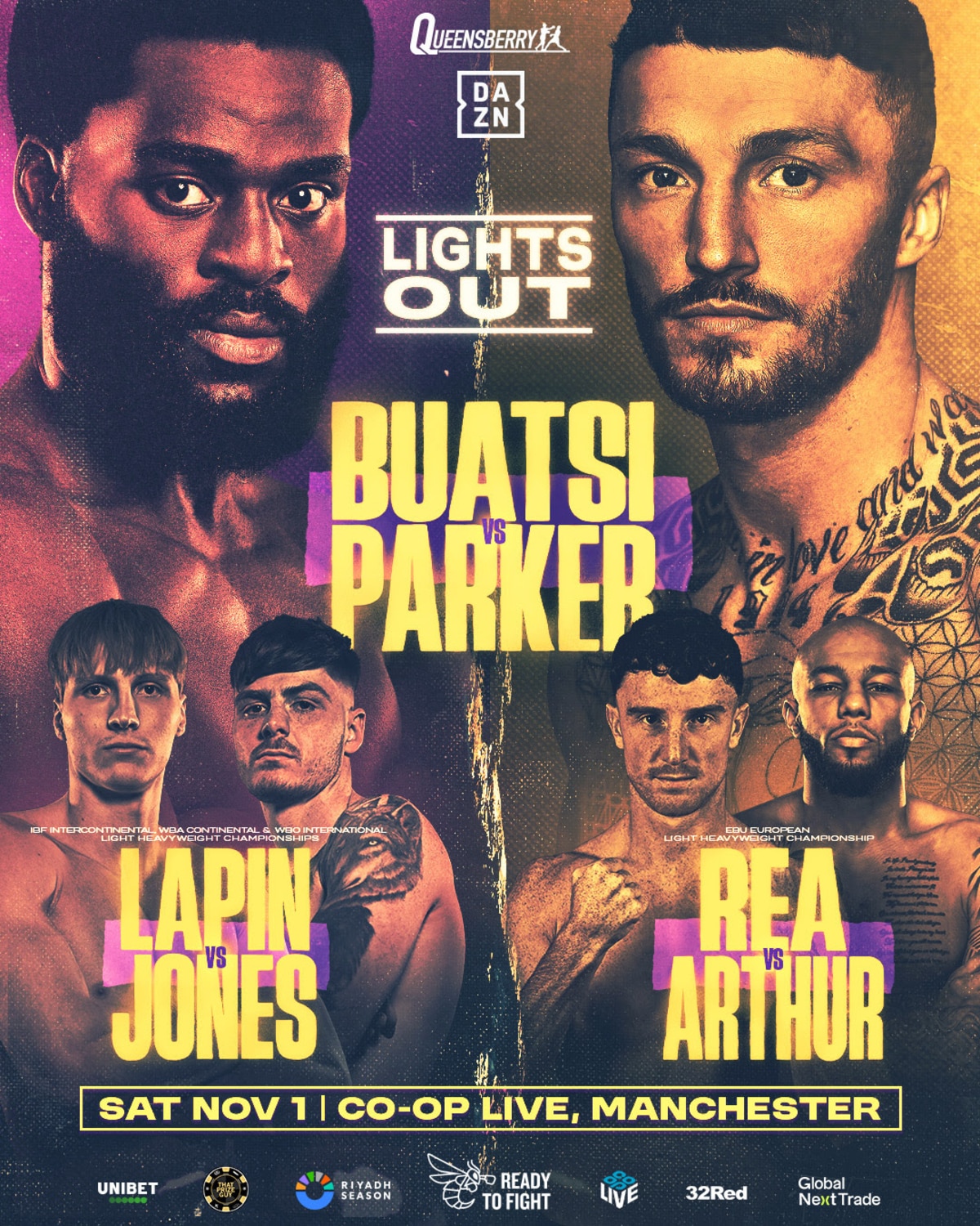 Image: Buatsi vs. Parker Queensberry Showdown: Manchester November 1st