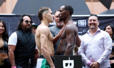 Image: Duarte vs. Sims Jr. and Prograis vs. Diaz Jr. - Official Weigh-in Results - For Saturday in Chicago