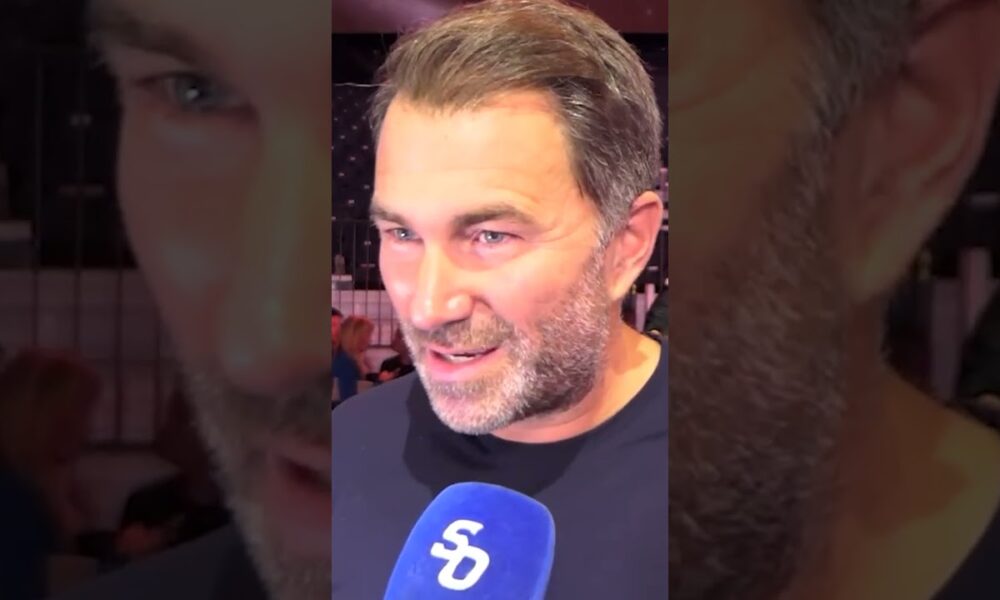 EDDIE HEARN REACTS TO BRUTAL MOSES ITAUMA KO