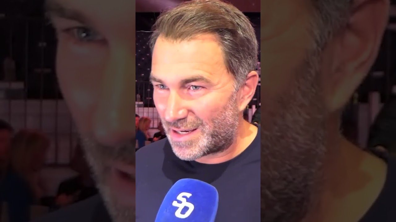 EDDIE HEARN REACTS TO BRUTAL MOSES ITAUMA KO