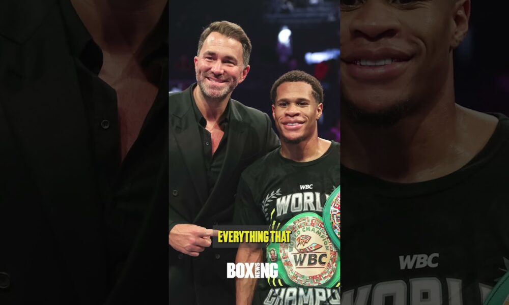 Eddie Hearn Slams "Arrogant" Devin Haney