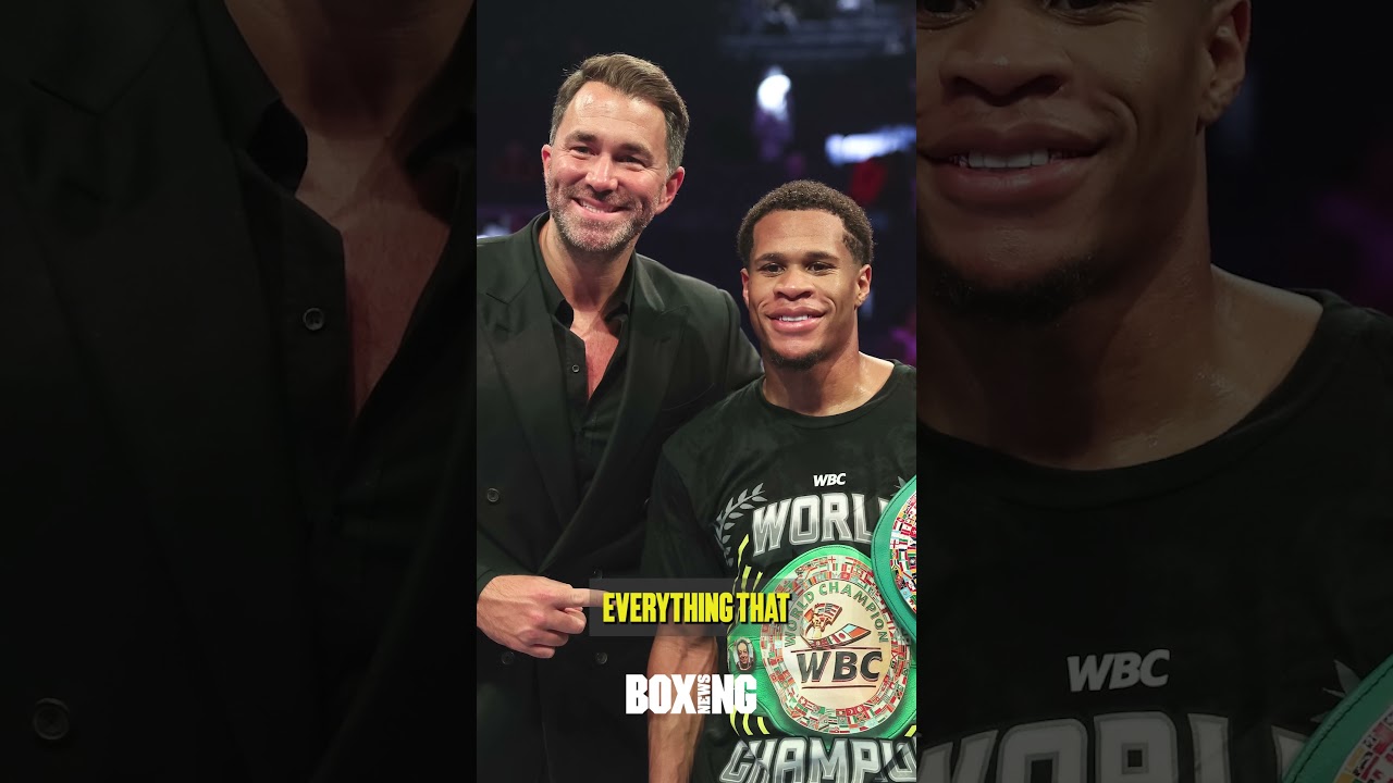 Eddie Hearn Slams "Arrogant" Devin Haney