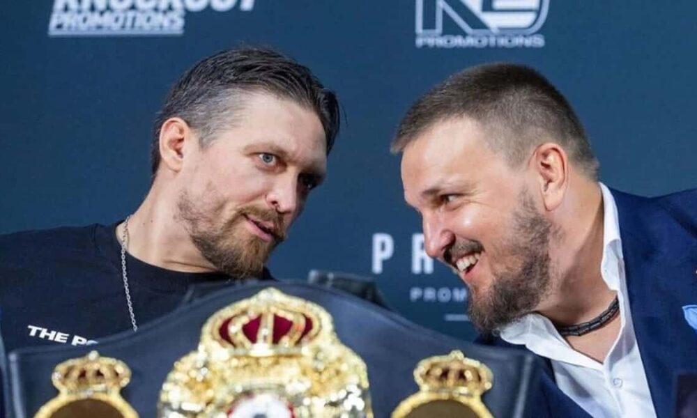 Oleksandr Usyk and Krassyuk