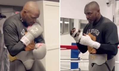 Whyte and Itauma are set to meet on August 16 in Riyadh Photo Credit: Mark Robinson Matchroom Boxing/Leigh Dawney/Queensberry