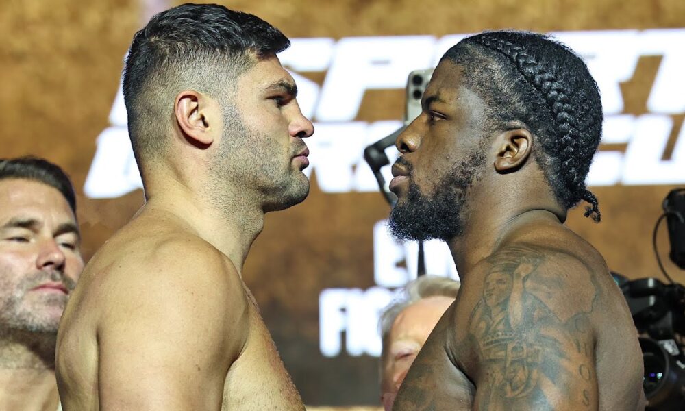 Filip Hrgovic vs David Adeleye • FULL WEIGH IN & FACE OFF • Riyadh Season & DAZN Boxing