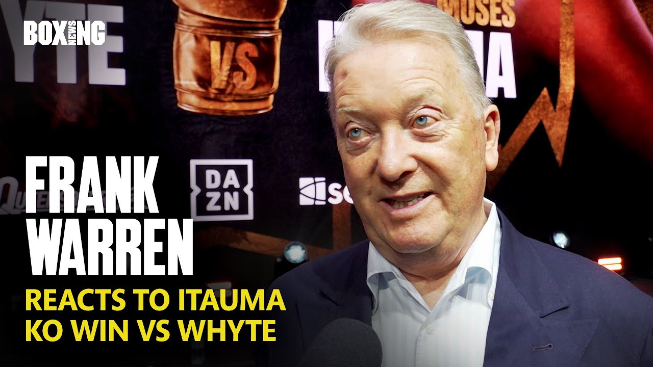 Frank Warren Makes Huge Moses Itauma Statement After Whyte KO Win