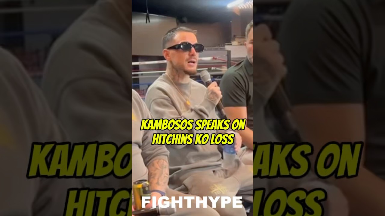 George Kambosos FIRST WORDS on KNOCKOUT LOSS to Richardson Hitchins & WHAT WENT WRONG