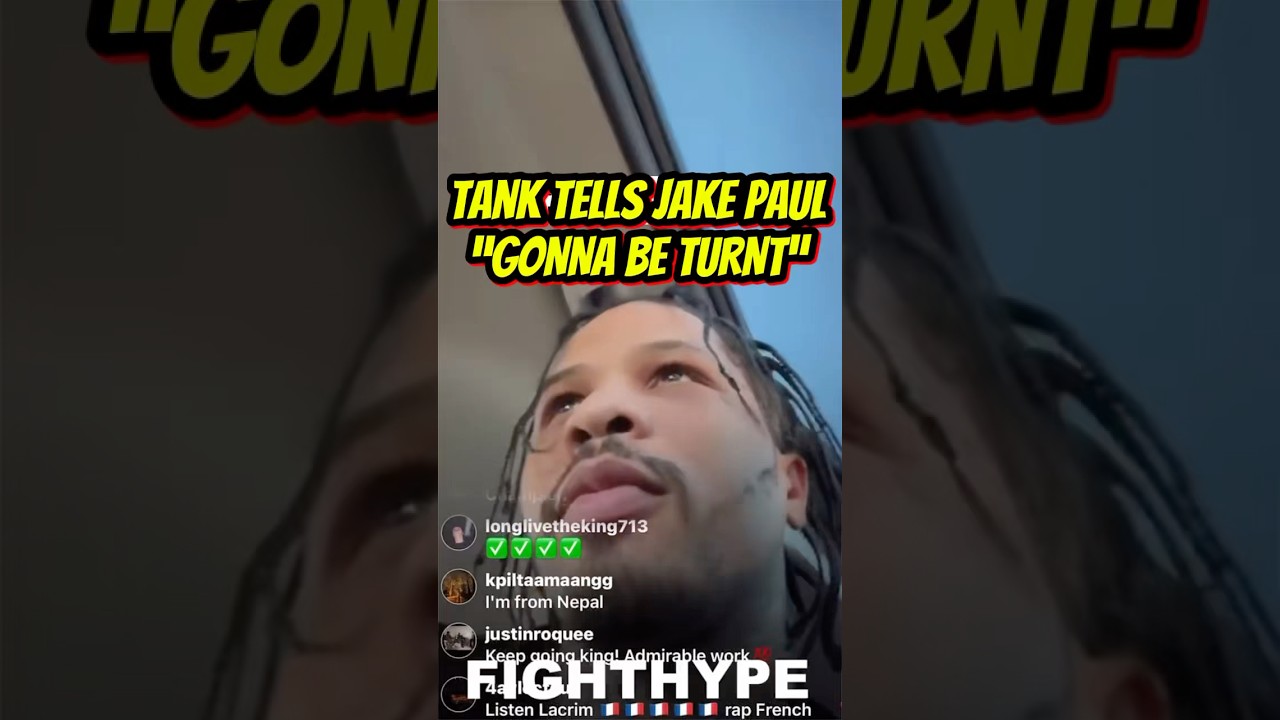 Gervonta Davis FIRST MESSAGE to Jake Paul on Fight: “GONNA BE TOO TURNT”