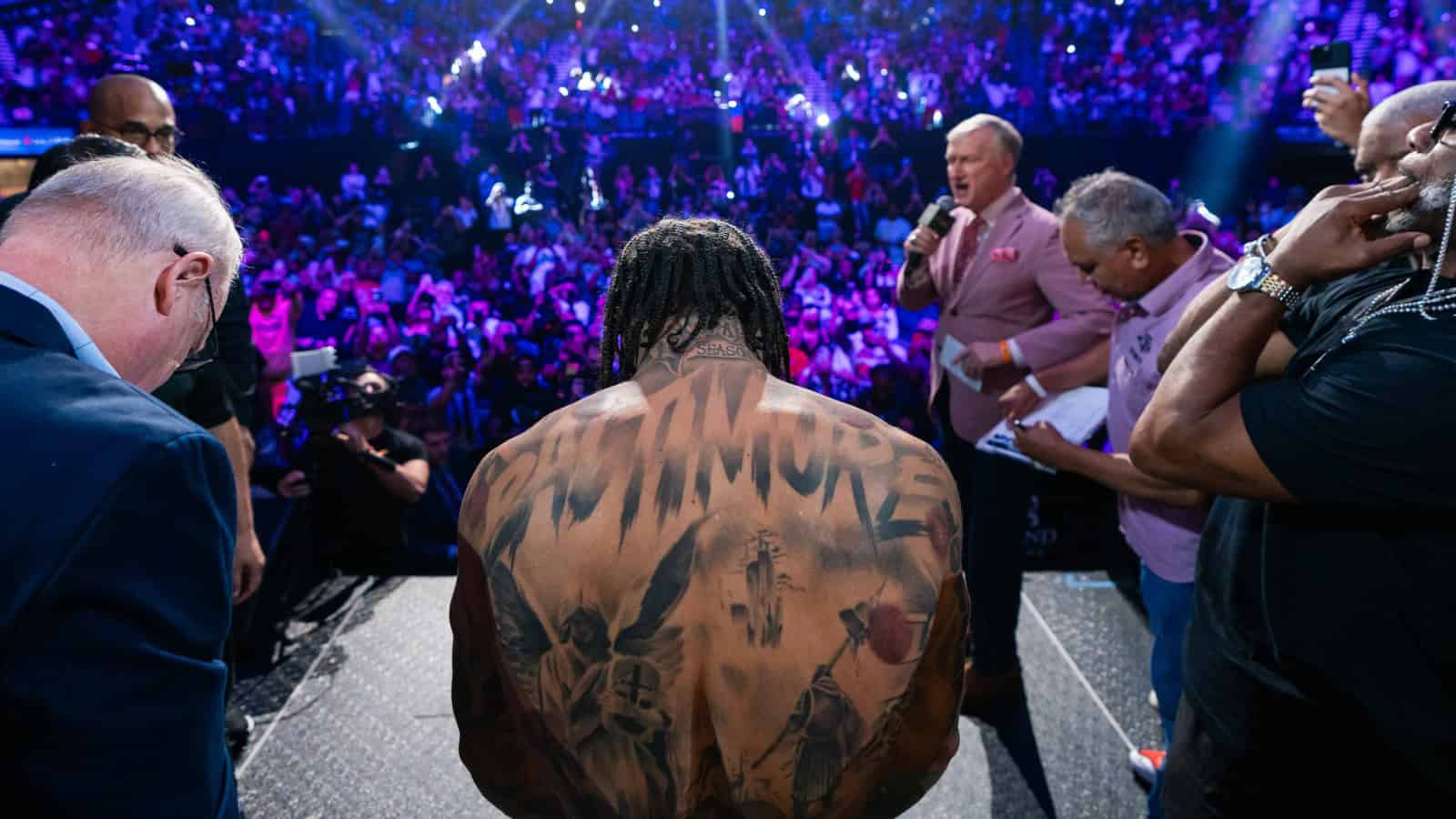 Gervonta Davis back weigh-in