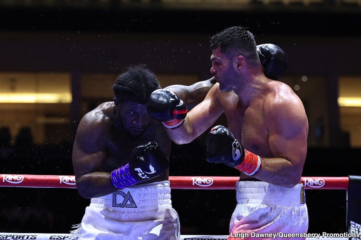 Image: Hrgovic - Adeleye War Stole the Show