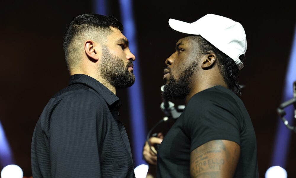Image: 'I'm Coming to Destroy This Guy': Hrgovic's Chillingly Calm Threat Leaves Adeleye Visibly Shaken at Final Presser
