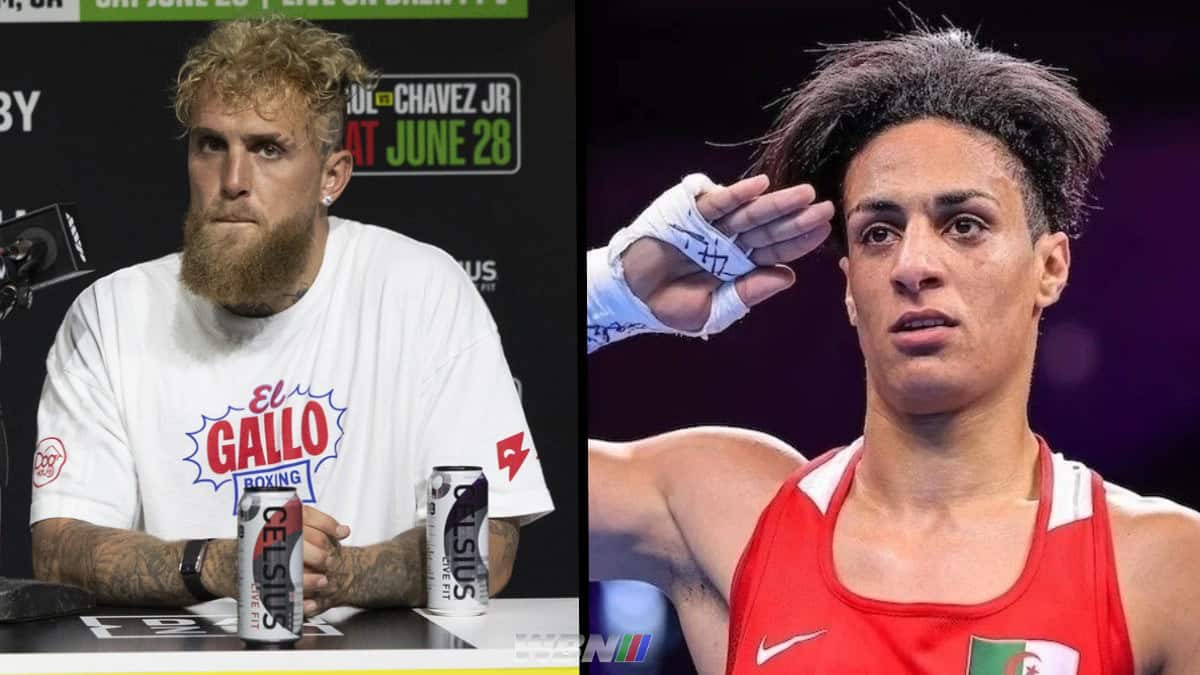 Jake Paul Imane Khelif