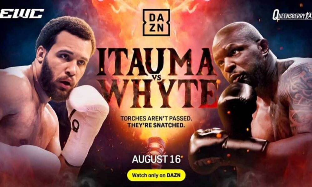 Itauma vs Whyte new poster