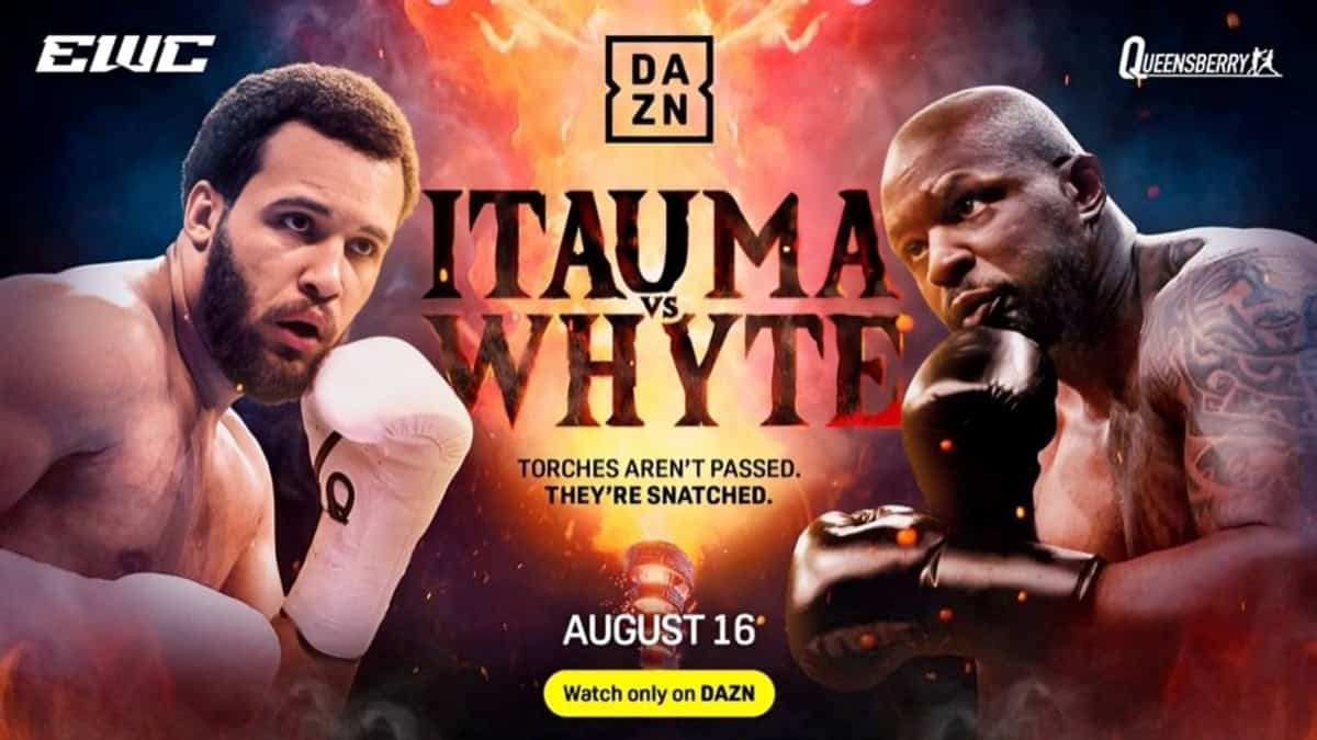 Itauma vs Whyte new poster