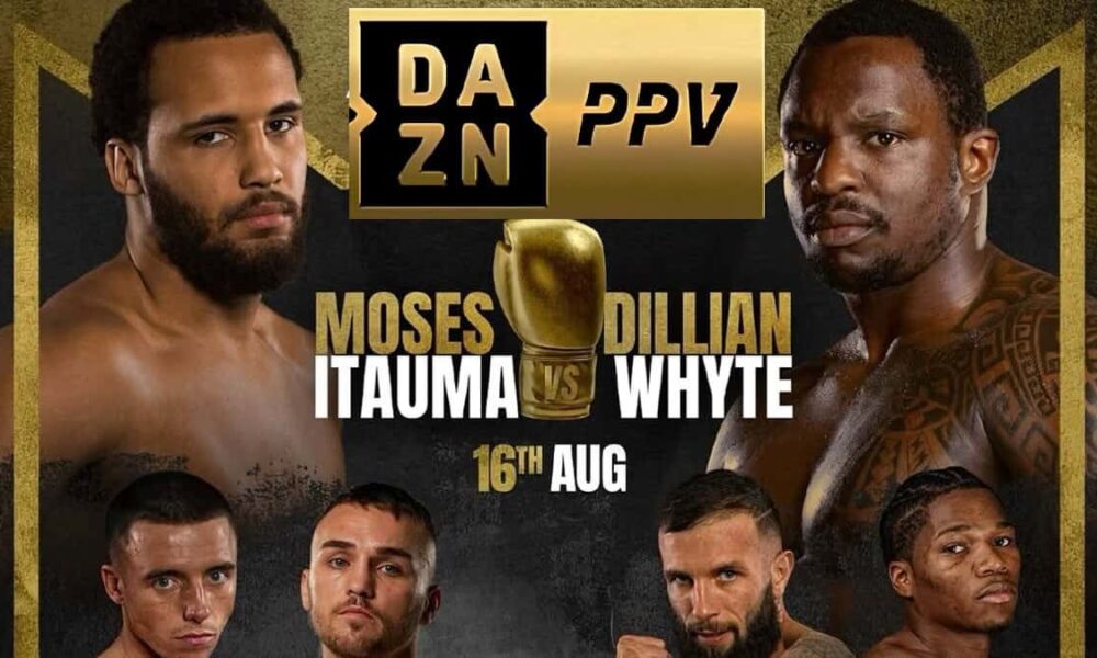 Itauma vs Whyte PPV poster