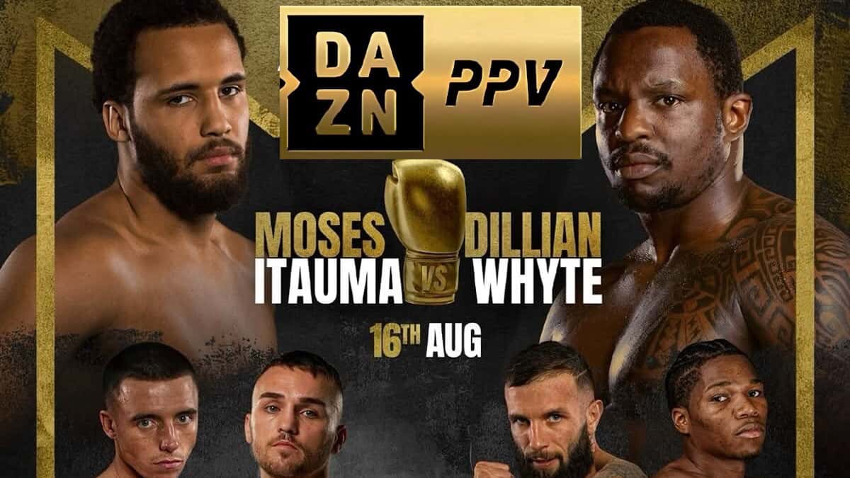 Itauma vs Whyte PPV poster