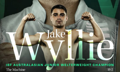 Jake Wyllie beat Youssef Dib over ten rounds credit: Matchroom Boxing