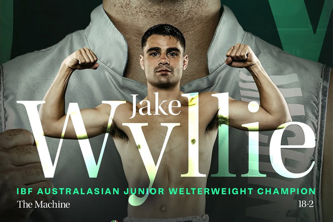 Jake Wyllie beat Youssef Dib over ten rounds credit: Matchroom Boxing