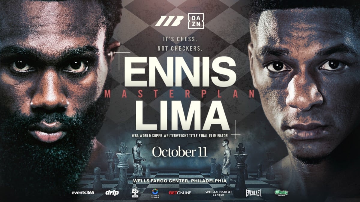 Image: Jaron 'Boots' Ennis's Return on October 11th Against Uisma Lima on DAZN