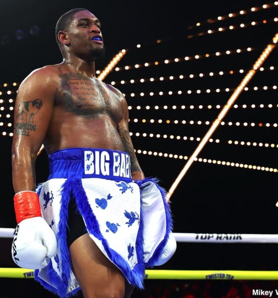 Image: Jarrell Miller Claims Jared Anderson Pulled Out of Their September 13th