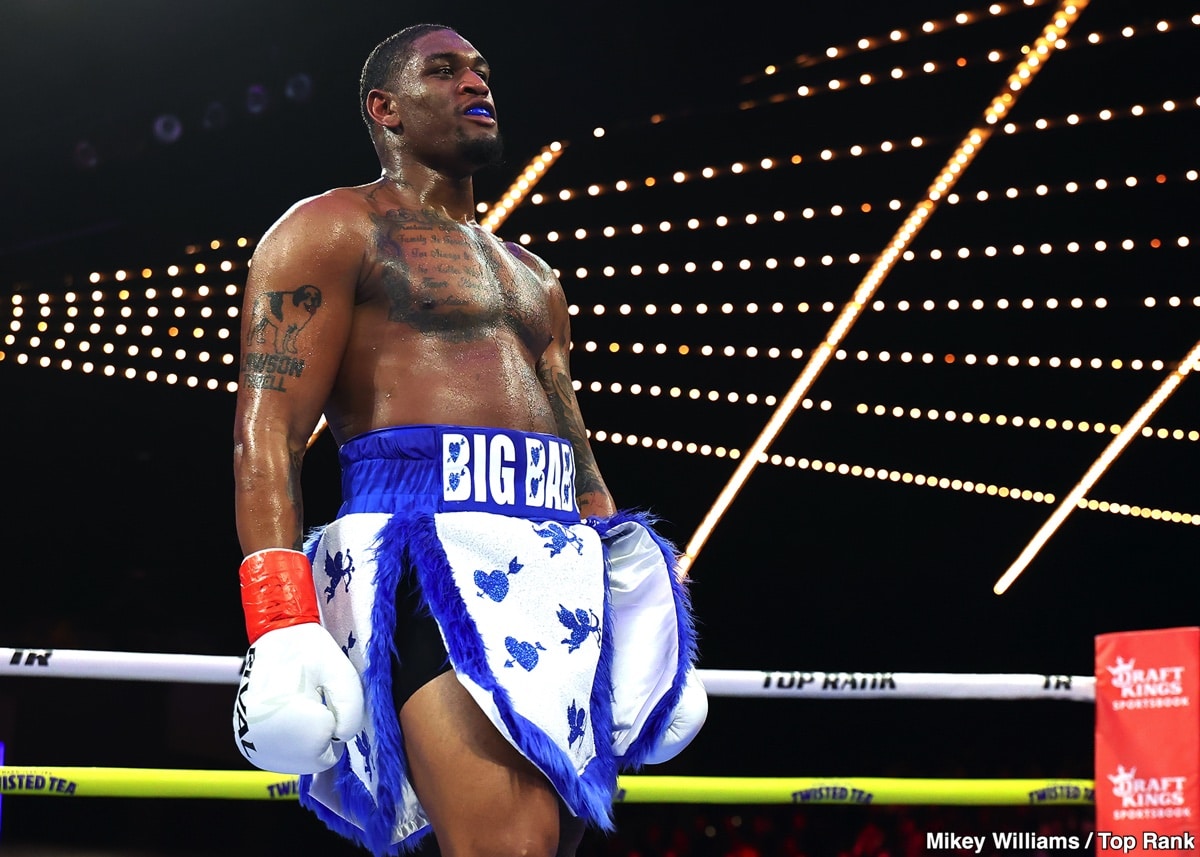 Image: Jarrell Miller Claims Jared Anderson Pulled Out of Their September 13th