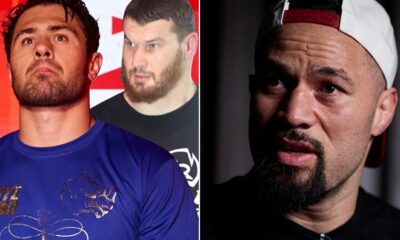 Dave Allen scored a brutal knockout of Johnny Fisher in the fifth round of their rematch at the Copper Box Arena Photo Credit: Mark Robinson Matchroom Boxing