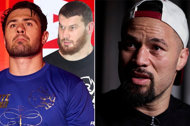 Dave Allen scored a brutal knockout of Johnny Fisher in the fifth round of their rematch at the Copper Box Arena Photo Credit: Mark Robinson Matchroom Boxing